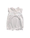 A White Sleeveless Rompers from Kissy Kissy in size 6-12M for girl. (Front View)