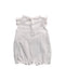 A White Sleeveless Rompers from Kissy Kissy in size 6-12M for girl. (Back View)