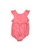 A Pink Sleveless Rompers from Chateau de Sable in size 6-12M for girl. (Back View)
