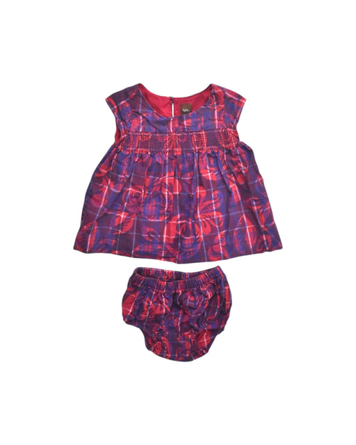 A Multicolour Dress Sets from Tea in size 6-12M for girl. (Front View)
