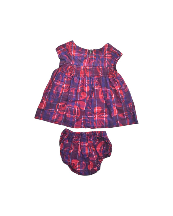 A Multicolour Dress Sets from Tea in size 6-12M for girl. (Back View)