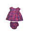 A Multicolour Dress Sets from Tea in size 6-12M for girl. (Back View)