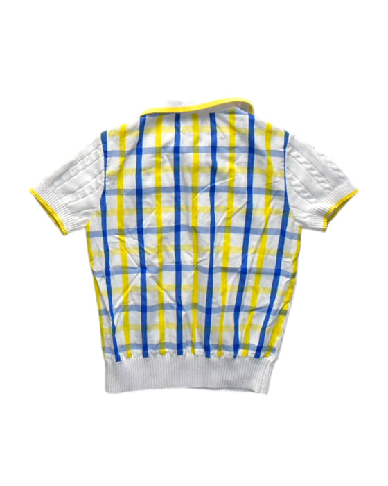 A White Short Sleeve Polos from Nicholas & Bears in size 12-18M for boy. (Back View)