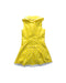 A Yellow Sleeveless Rompers from Nicholas & Bears in size 4T for girl. (Back View)