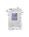 A White Short Sleeve Rompers from Nicholas & Bears in size 12-18M for neutral. (Front View)