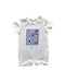 A White Short Sleeve Rompers from Nicholas & Bears in size 12-18M for neutral. (Front View)