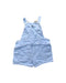 A Blue Overall Shorts from Armani Baby in size 6-12M for neutral. (Front View)