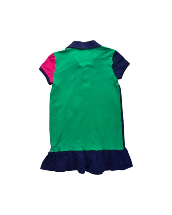 A Multicolour Short Sleeve Dresses from Polo Ralph Lauren in size 6T for girl. (Back View)