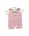 A Pink Short Sleeve Rompers from Nicholas & Bears in size 12-18M for boy. (Front View)