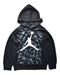 A Black Hooded Sweatshirts from Air Jordan in size 10Y for neutral. (Front View)