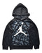 A Black Hooded Sweatshirts from Air Jordan in size 10Y for neutral. (Front View)