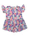 A Multicolour Short Sleeve Rompers from Crewcuts in size 4T for girl. (Front View)