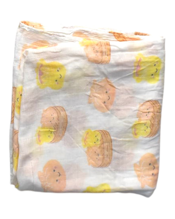 A Multicolour Swaddles from The Wee Bean in size O/S for neutral. (Back View)