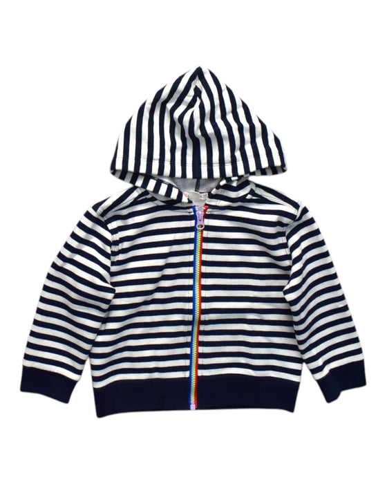 A Black Zippered Sweatshirts from Crewcuts in size 3T for girl. (Front View)