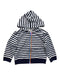 A Black Zippered Sweatshirts from Crewcuts in size 3T for girl. (Front View)