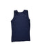 A Navy Sleeveless T Shirts from Petit Bateau in size 6T for neutral. (Back View)