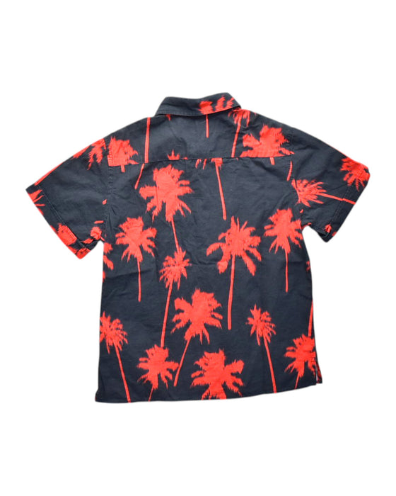 A Black Short Sleeve Shirts from MSGM in size 8Y for boy. (Back View)