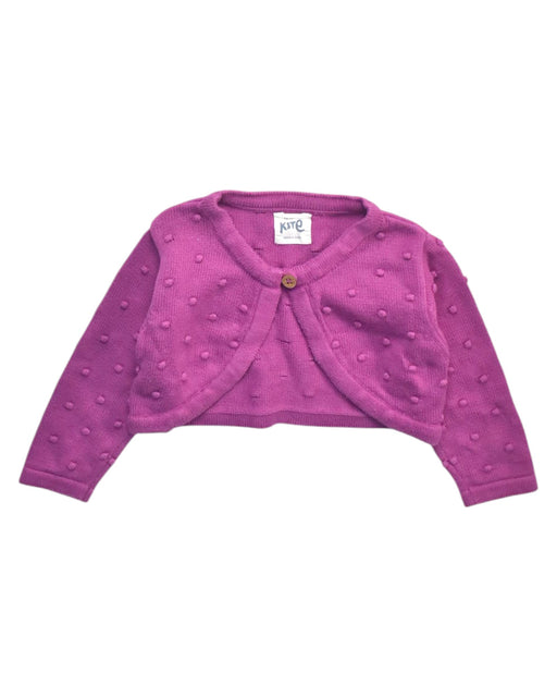 A Pink Cardigans from Kite in size 2T for girl. (Front View)