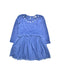 A Blue Long Sleeve Dresses from Kite in size 2T for girl. (Front View)