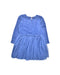 A Blue Long Sleeve Dresses from Kite in size 2T for girl. (Back View)