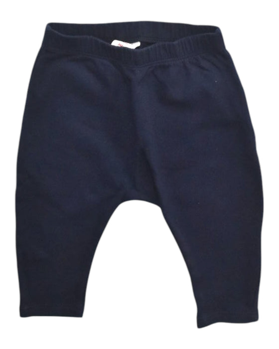 A Navy Casual Pants from Seed in size 3-6M for girl. (Front View)