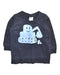 A Navy Crewneck Sweatshirts from Seed in size 6-12M for boy. (Front View)