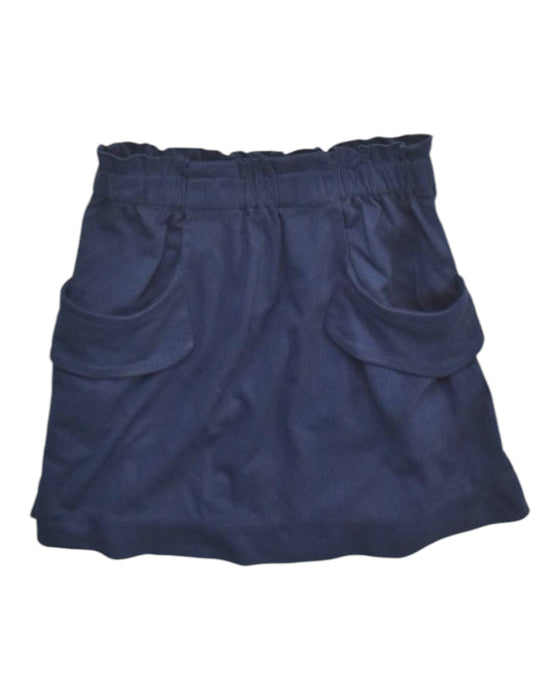 A Navy Short Skirts from Chateau de Sable in size 4T for girl. (Front View)