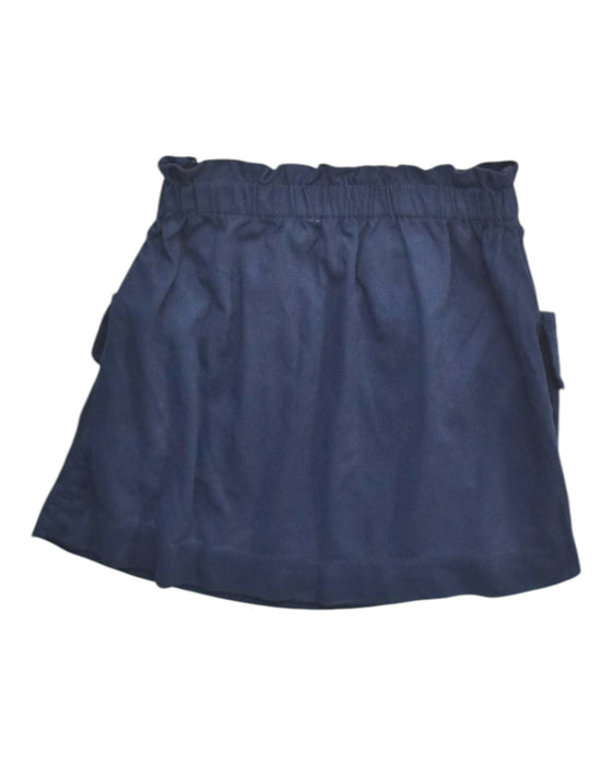 A Navy Short Skirts from Chateau de Sable in size 4T for girl. (Back View)