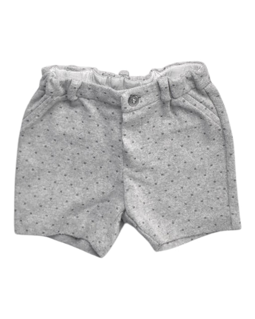 A Grey Shorts from Mayoral in size 3-6M for boy. (Front View)