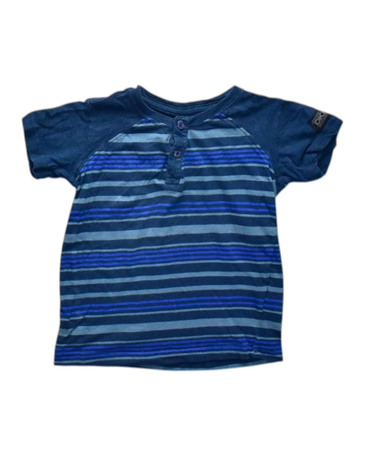 A Blue Short Sleeve T Shirts from DKNY in size 3T for boy. (Front View)