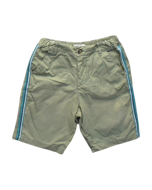 A Green Shorts from Gingersnaps in size 10Y for boy. (Front View)