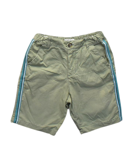 A Green Shorts from Gingersnaps in size 10Y for boy. (Front View)