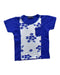 A Blue Short Sleeve T Shirts from Manuell & Frank in size 4T for boy. (Front View)