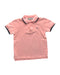 A Pink Short Sleeve Polos from Petit Bateau in size 4T for boy. (Front View)