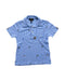 A Blue Short Sleeve Polos from Polo Ralph Lauren in size 5T for boy. (Front View)