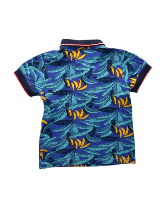 A Multicolour Short Sleeve Polos from Catimini in size 6T for boy. (Back View)