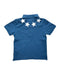 A Blue Short Sleeve Polos from Givenchy in size 6T for boy. (Back View)