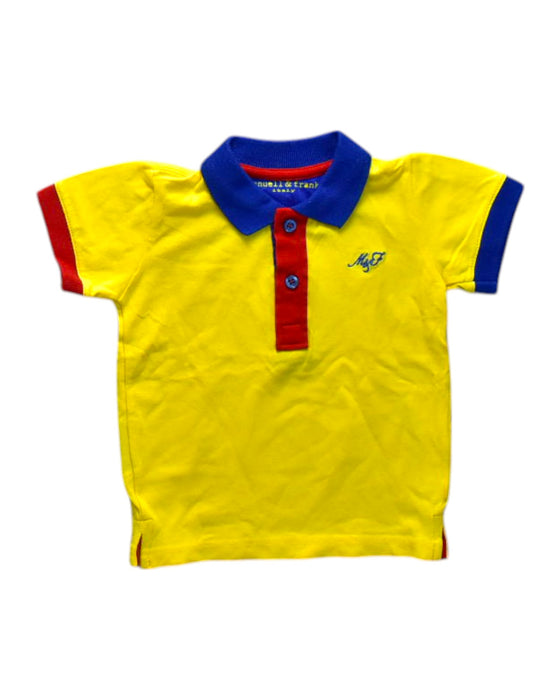 A Multicolour Short Sleeve Polos from Manuell & Frank in size 3T for boy. (Front View)