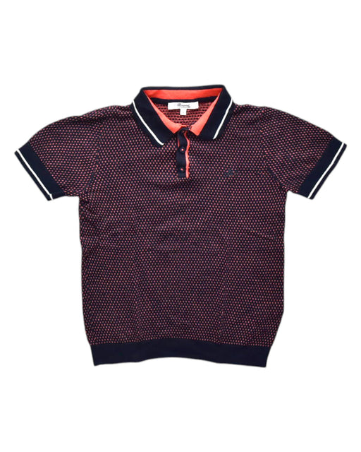 A Navy Short Sleeve Polos from Bonpoint in size 8Y for boy. (Front View)