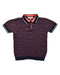 A Navy Short Sleeve Polos from Bonpoint in size 8Y for boy. (Front View)