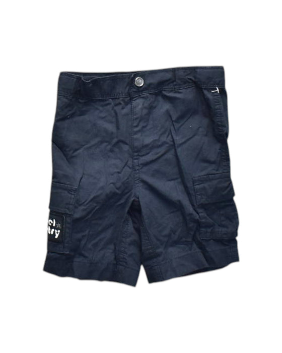 A Navy Shorts from Diesel in size 3T for boy. (Front View)