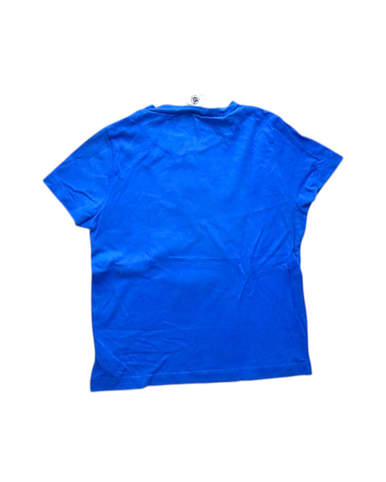 A Blue Short Sleeve T Shirts from Petit Bateau in size 6T for boy. (Back View)