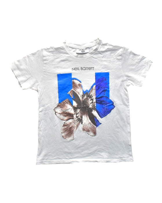 A Multicolour Short Sleeve T Shirts from Neil Barrett Kids in size 8Y for neutral. (Front View)