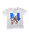 A Multicolour Short Sleeve T Shirts from Neil Barrett Kids in size 8Y for neutral. (Front View)