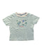 A Blue Short Sleeve T Shirts from Petit Bateau in size 4T for neutral. (Front View)