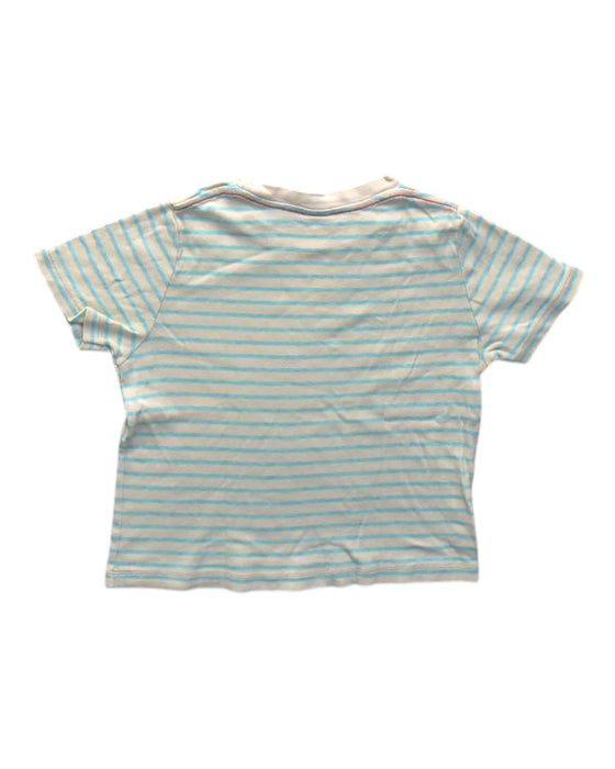 A Blue Short Sleeve T Shirts from Petit Bateau in size 4T for neutral. (Back View)