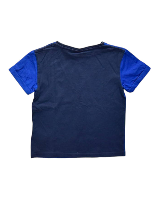 A Blue Short Sleeve T Shirts from Cyrillus in size 6T for boy. (Back View)