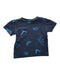 A Navy Short Sleeve T Shirts from Catimini in size 4T for boy. (Back View)