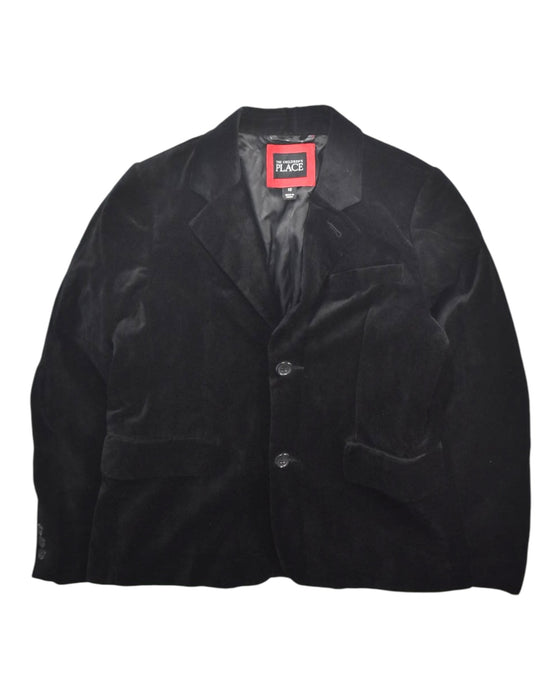 A Black Blazers from The Children's Place in size 12Y for boy. (Front View)