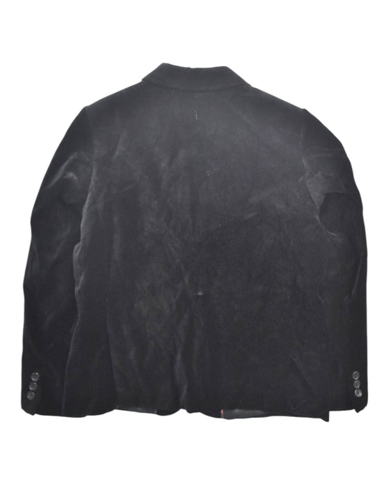 A Black Blazers from The Children's Place in size 12Y for boy. (Back View)
